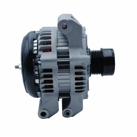 Wai Global Alternator, ALTND ERIF 12V 220A HP, 220 Amp12 Volt, CW, 6Groove Clutch Pulley 11592N